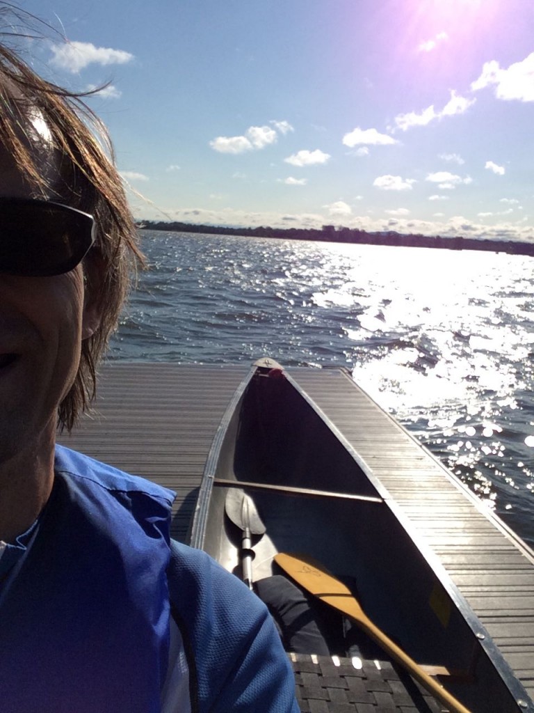 At 7:30 or 8 am, I headed out into the windy Bassin Chambly