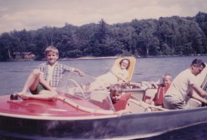 first boat with 33 HP Johnson & Detweiler family